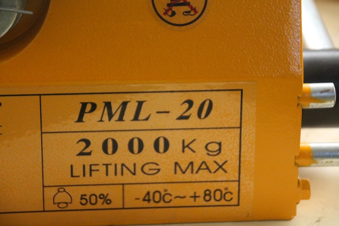 PML-20手动磁力吸盘钢板码放